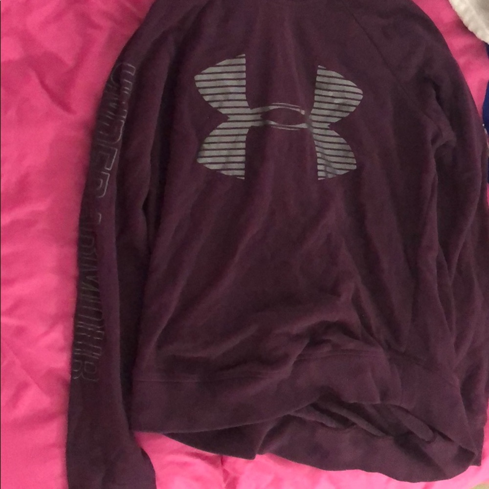 burgundy athletic hoodie